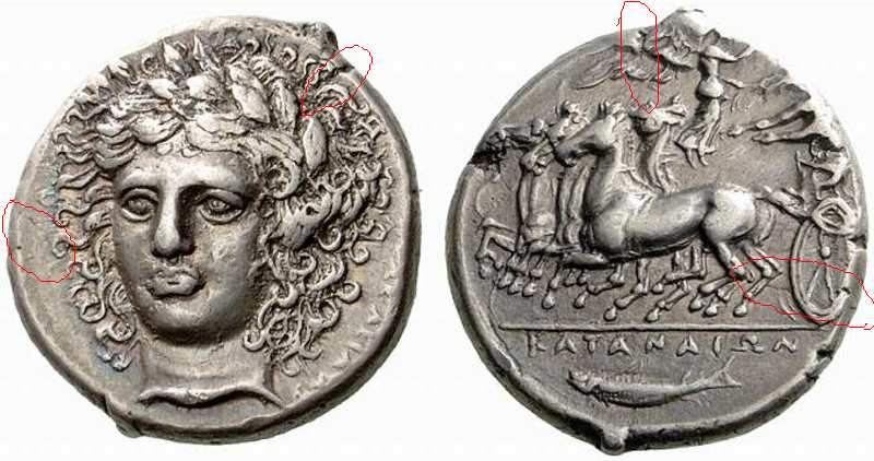 katane tetradrachm cracks