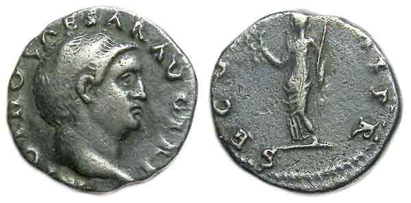 Otho denarius in VF
