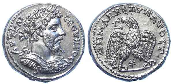 septimius severus tetradrachm superb style