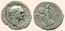 Vespasian denarius