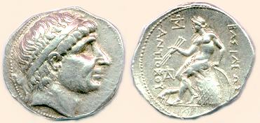 Antiochos I, tetradrachm